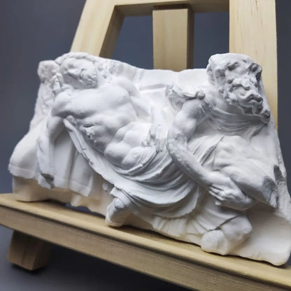 Hercules and the Nemean Lion Fighting Sculpture – Historical Reproduction