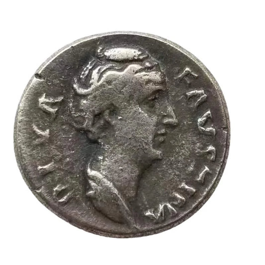 Diva Faustina I – Denarius Replica (Struck originally c. AD 141)