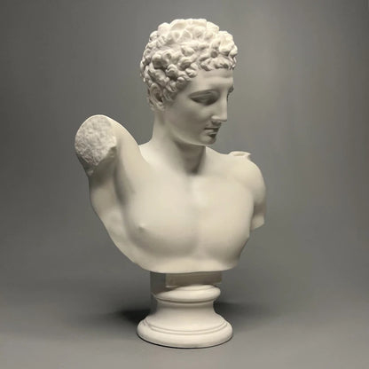 Hermes Bust – Plaster Reproduction after Praxiteles (Archaeological Museum of Olympia)