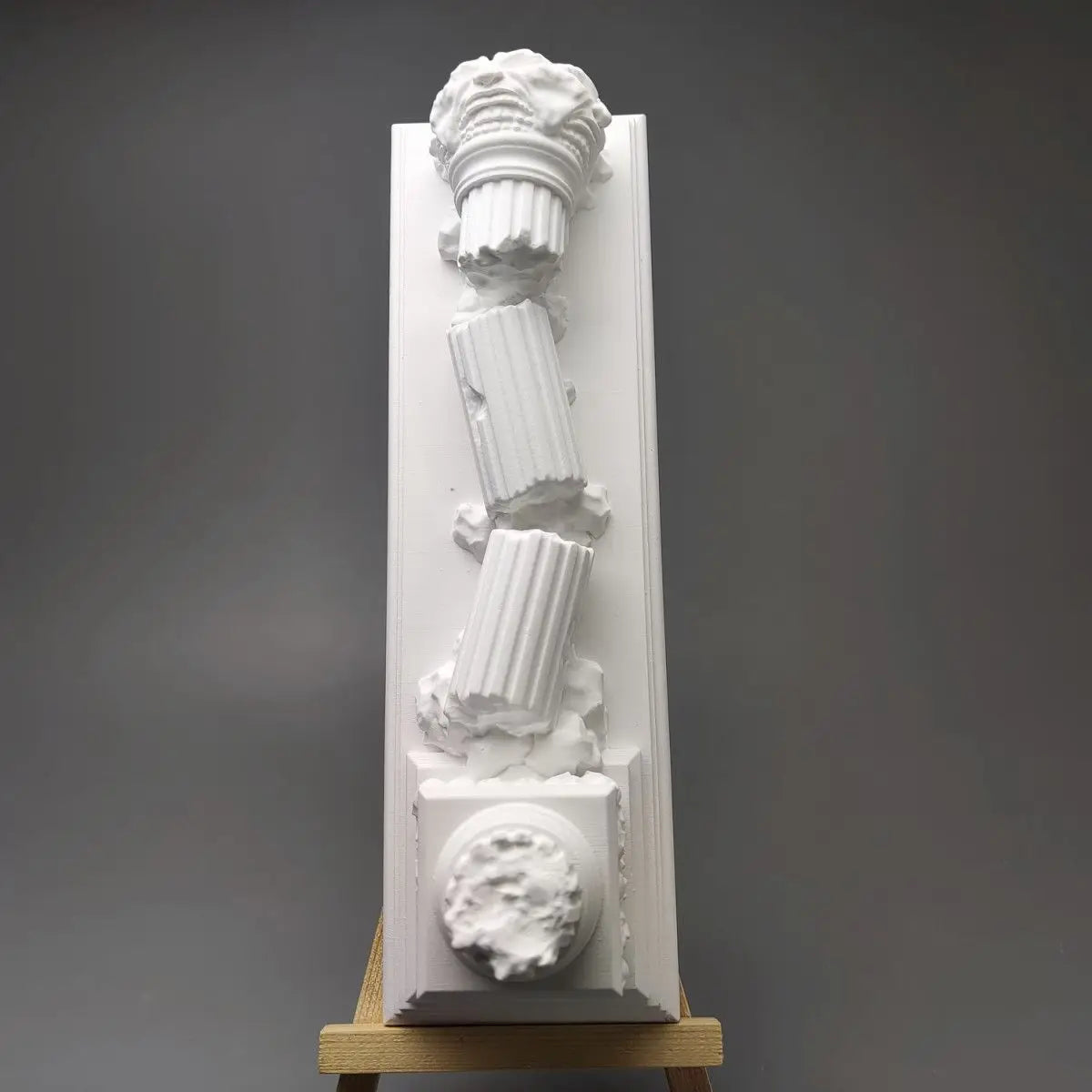 Broken Roman Column Scene