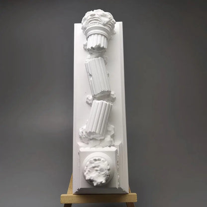 Broken Roman Column Scene