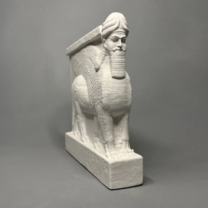 Lamassu – Assyrian Winged Guardian Relief Replica
