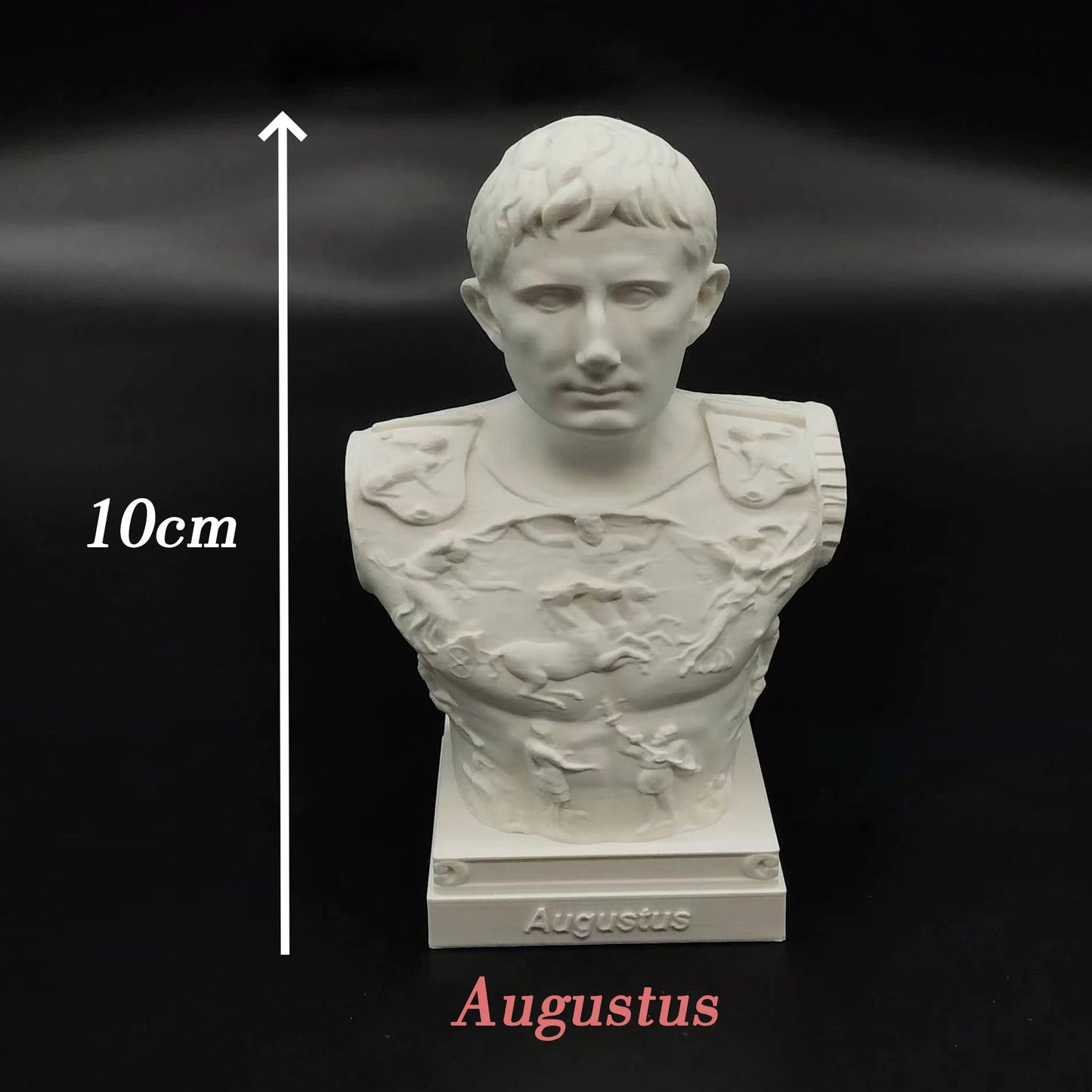 Roman Emperor Busts – Nero, Marcus Aurelius, Augustus, Diocletian & Constantine