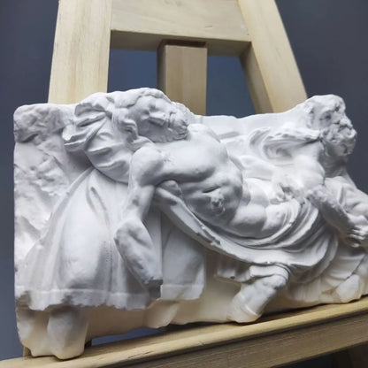 Hercules and the Nemean Lion Fighting Sculpture – Historical Reproduction