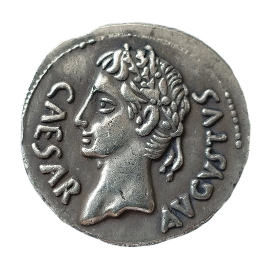 Denarius (DIVVS IVLIVS) – Roman Empire Replica Coin (42 BCE-14 CE)